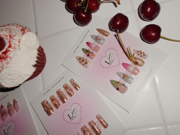 Cupid Angel Ombre Nails