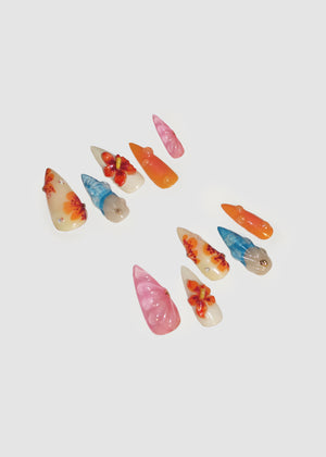 Tropical Vacation Nails