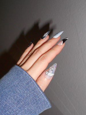 Y2k Buckle Belt Nails