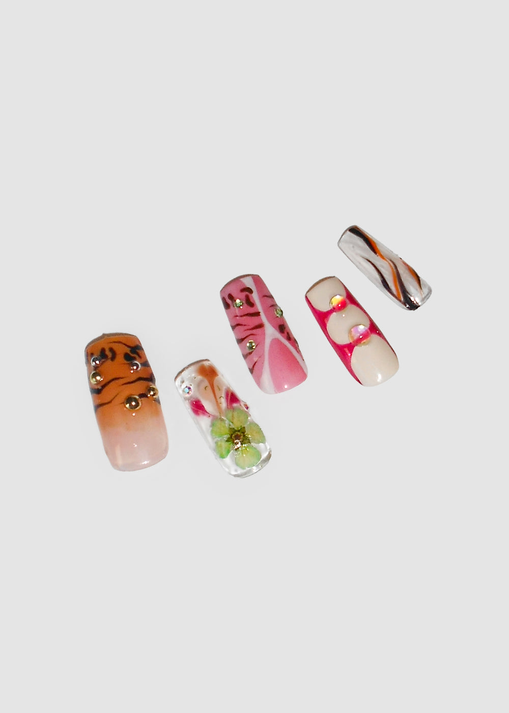 Exotic Animal Printed Nails