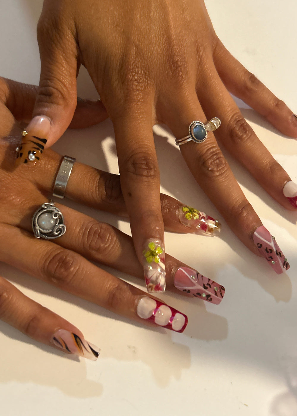 Exotic Animal Printed Nails