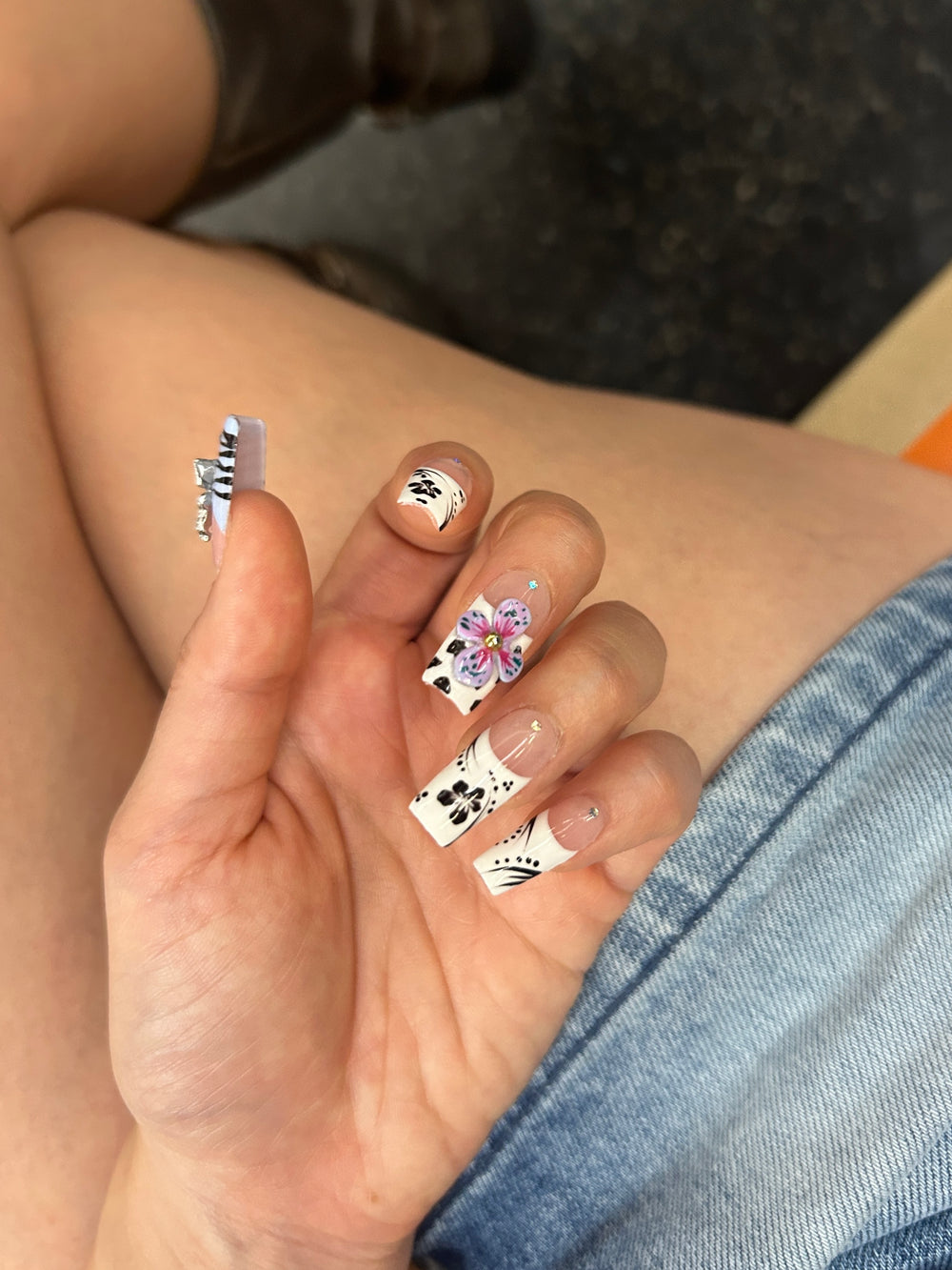 Butterfly French 3D Orchid