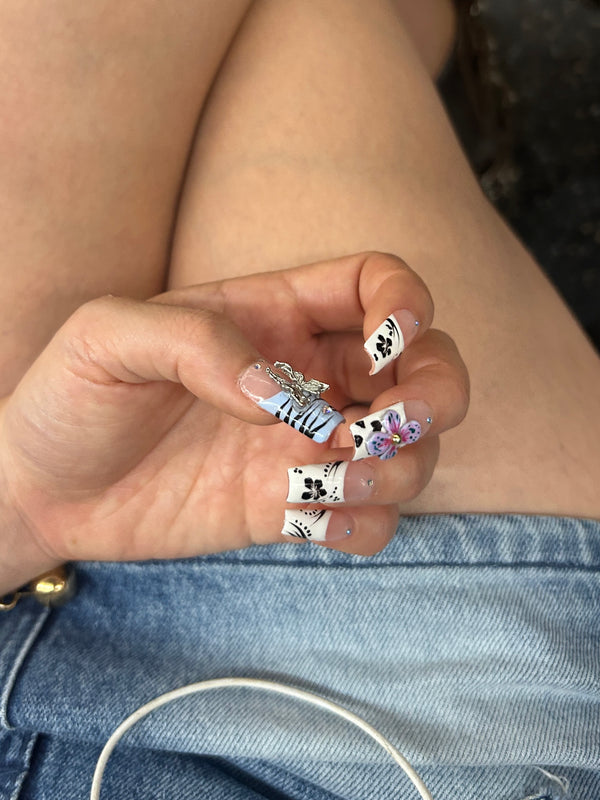 Butterfly French 3D Orchid