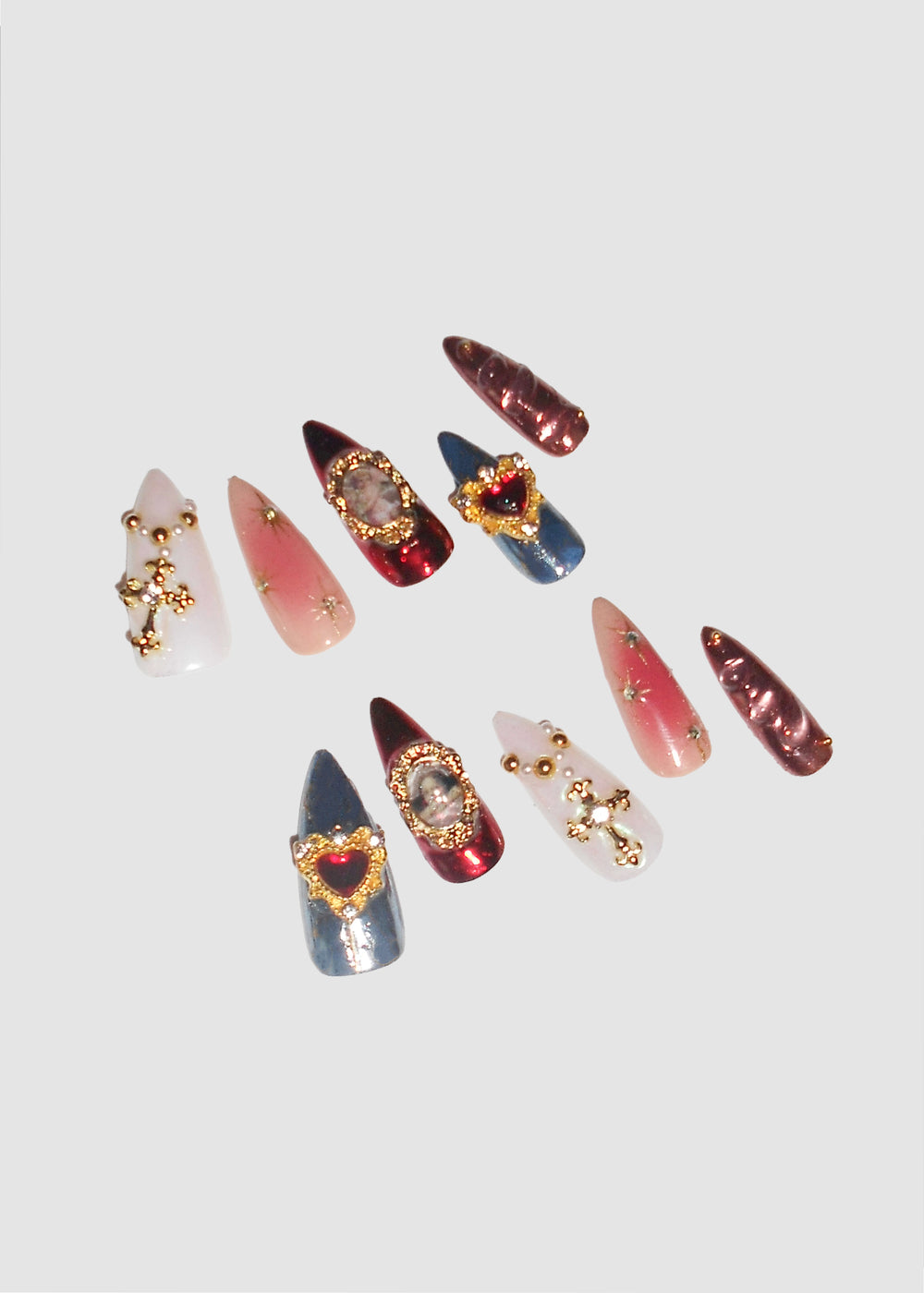 Romantic Gothic Nails