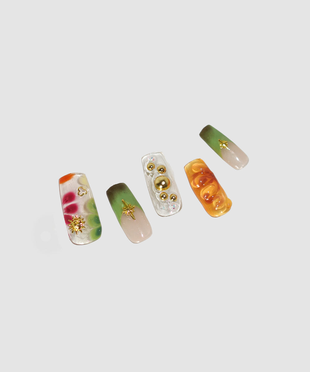 Festival Blossom Nails