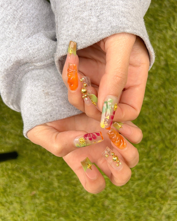 Festival Blossom Nails