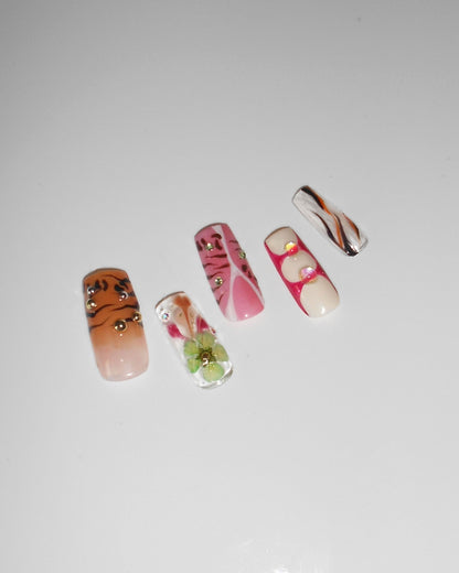 Exotic Animal Printed Nails