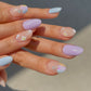 Kitsch light blue nails